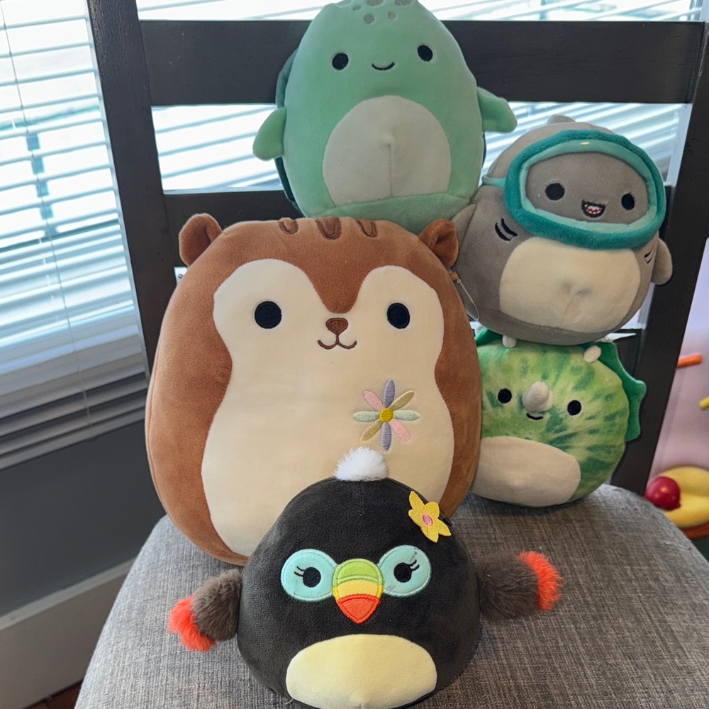 Squishmallows plush lot